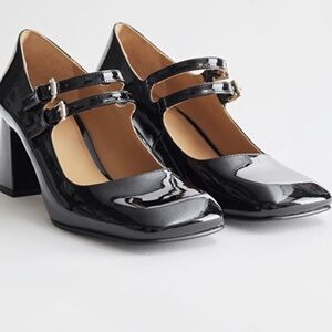 & other stories Patent Leather Mary Jane Pumps